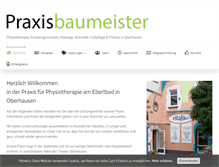 Tablet Screenshot of praxisbaumeister.de